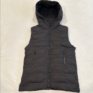 Zara Kids Black Puffer Vest